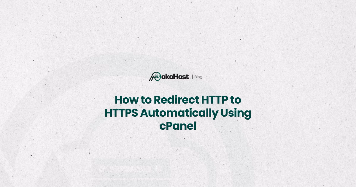 redirect http to https