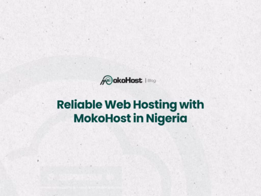 reliable web hosting with mokohost