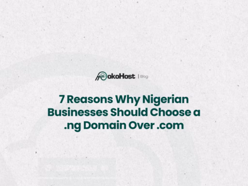 why nigerian businesses should choose a .ng domain
