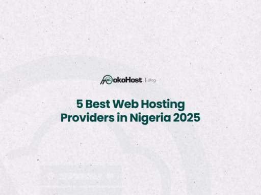 best web hosting providers in nigeria