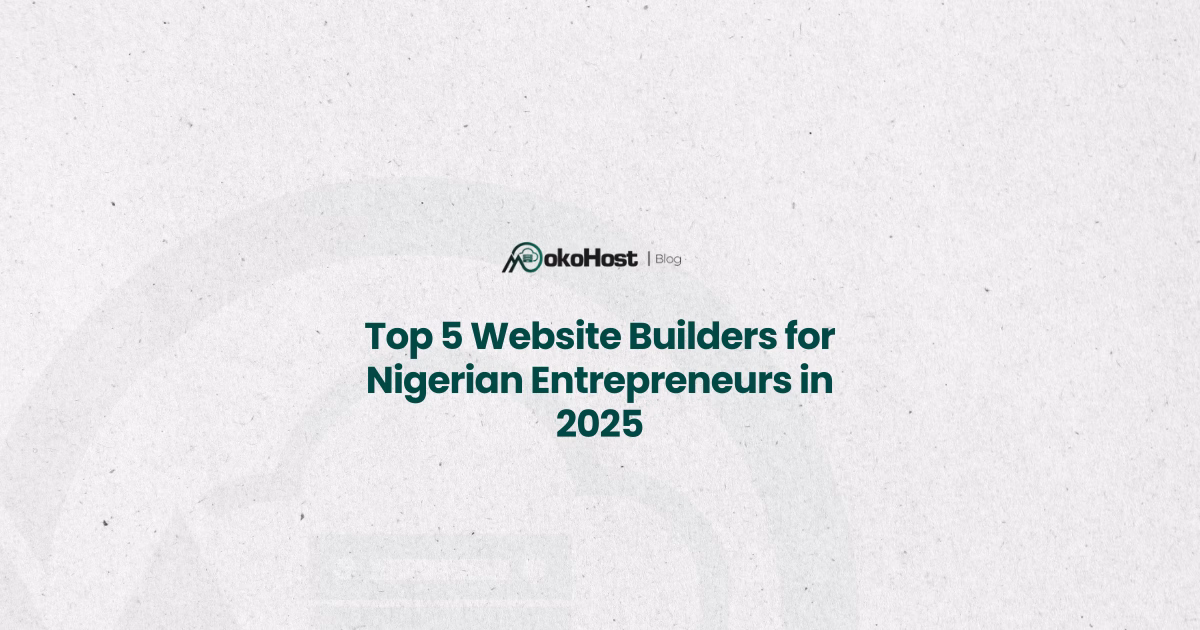 website builders for nigerian entrepreneurs