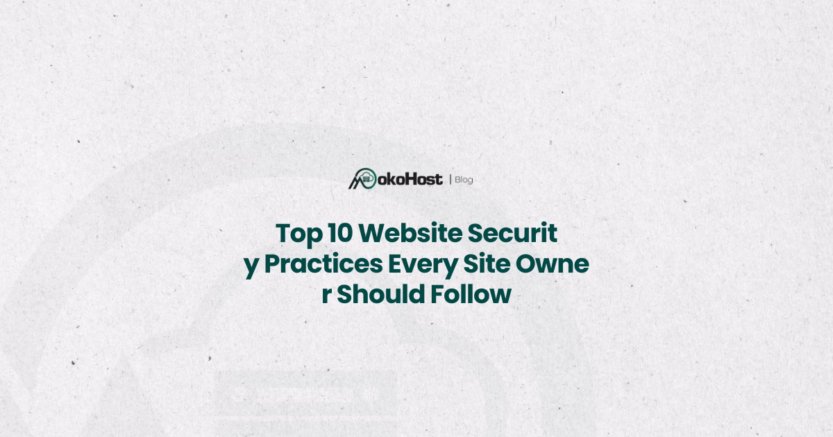 website security practices
