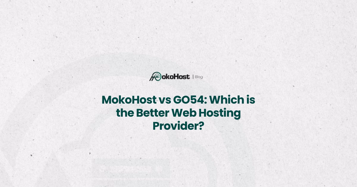 mokohost vs go54