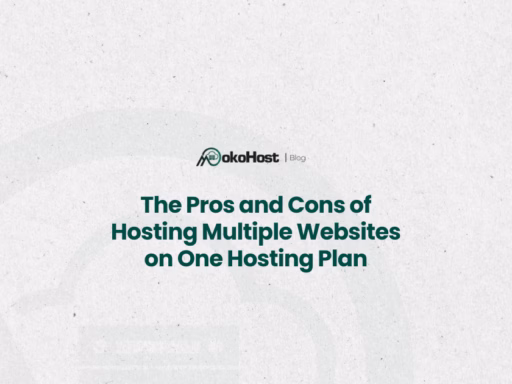 multiple websites on one hosting plan