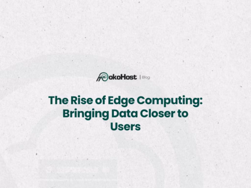 rise of edge computing