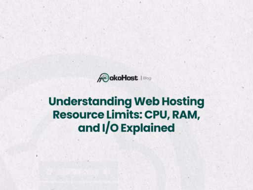 web hosting resource limits