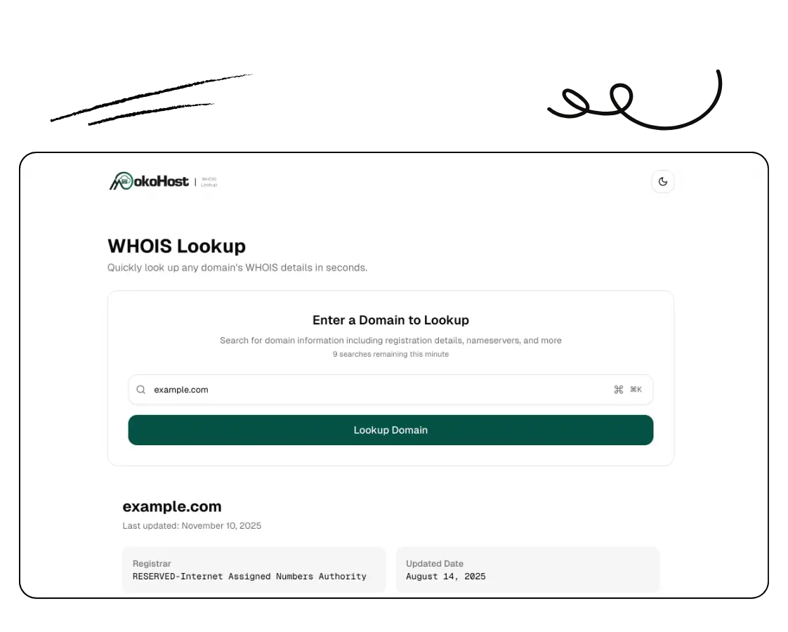whois lookup tool